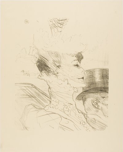 Louise Balthy, da Treize Lithographies da Henri de Toulouse-Lautrec
