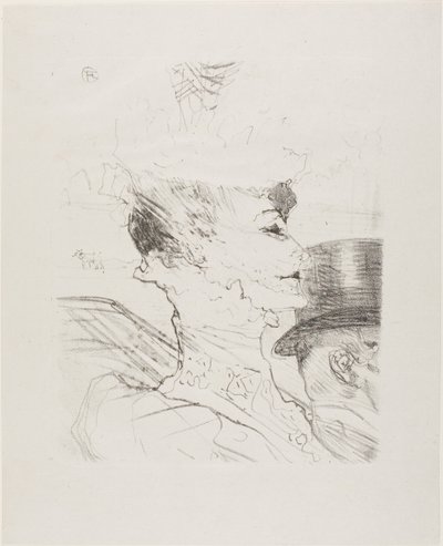 Louise Balthy, da Treize Lithographies da Henri de Toulouse-Lautrec