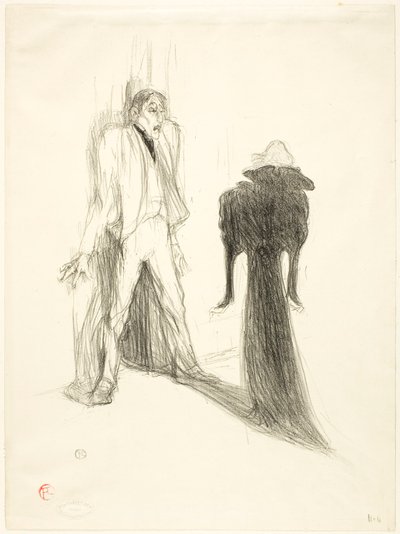 Lugné-Poé, in immagine da Henri de Toulouse-Lautrec