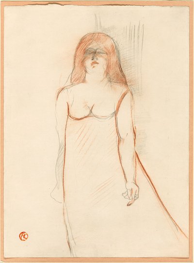 Mademoiselle Cocyte da Henri de Toulouse-Lautrec