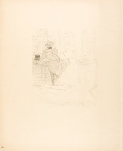 Mademoiselle Leconte da Henri de Toulouse-Lautrec