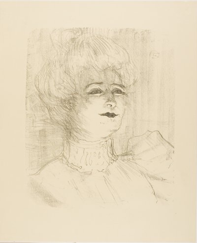 Marie-Louise Marsy, da Treize Lithographies da Henri de Toulouse-Lautrec