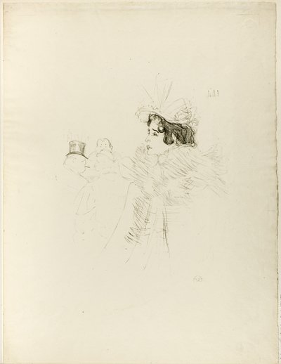 Miss May Belfort al Bar Achille da Henri de Toulouse-Lautrec