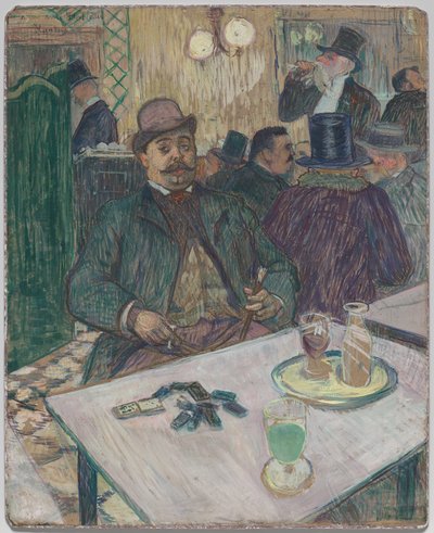 Monsieur Boileau al caffè da Henri de Toulouse-Lautrec