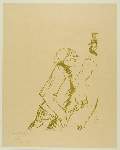 Povera prostituta! da Henri de Toulouse-Lautrec