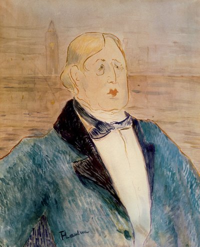 Ritratto di Oscar Wilde da Henri de Toulouse Lautrec