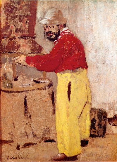 Ritratto del pittore Henri de Toulouse-Lautrec da Henri de Toulouse Lautrec