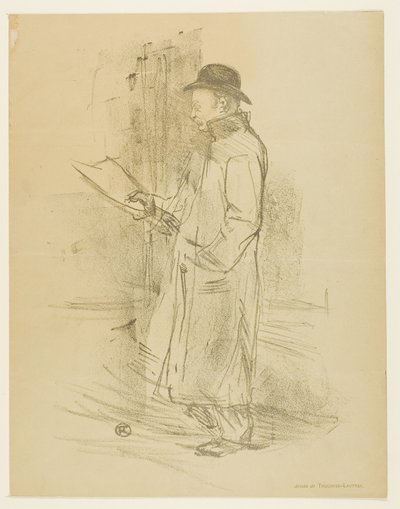 Programma per il Beneficio di Gémier da Henri de Toulouse-Lautrec
