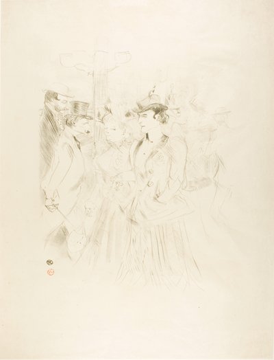Passeggiata da Henri de Toulouse-Lautrec