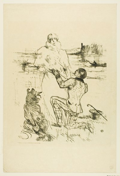 Proposta (prima tavola) da Henri de Toulouse-Lautrec