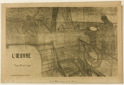 Prospetto-Programma di lavoro da Henri de Toulouse-Lautrec