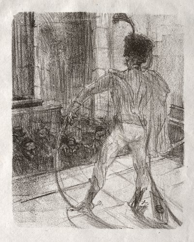 Ai piedi del Sinai: Schlomé Fuss alla Sinagoga da Henri de Toulouse-Lautrec