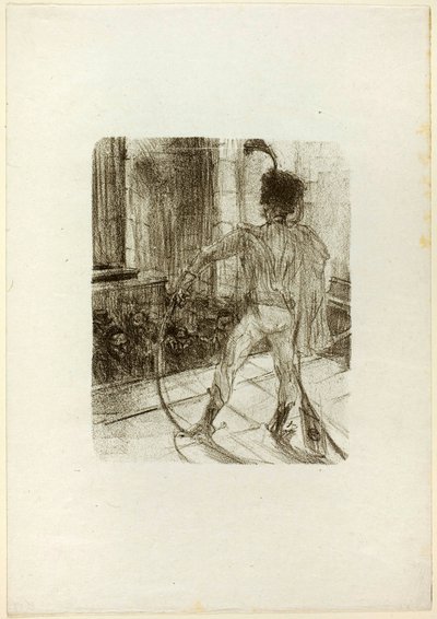 Schlomé Fuss nella sinagoga, da Ai piedi del Sinai da Henri de Toulouse-Lautrec