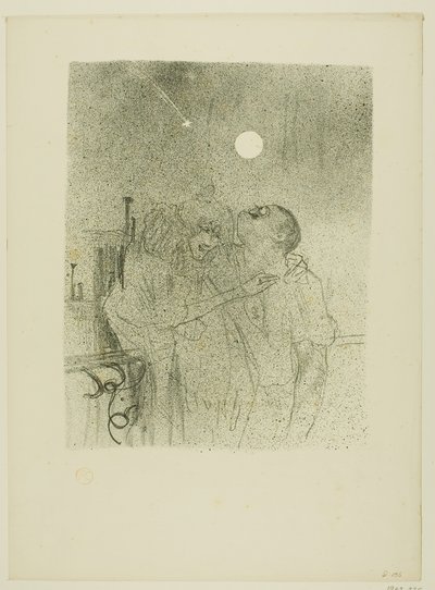 Stelle cadenti, da Mélodies de Désiré Dihau da Henri de Toulouse-Lautrec