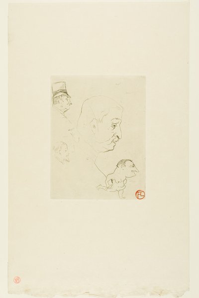 Schizzo da Henri de Toulouse-Lautrec