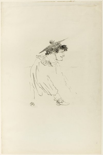 Piccola ragazza inglese (Miss Dolly) da Henri de Toulouse-Lautrec