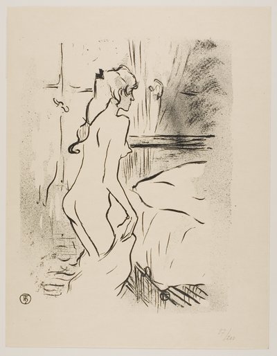 Studio di una donna da Henri de Toulouse-Lautrec