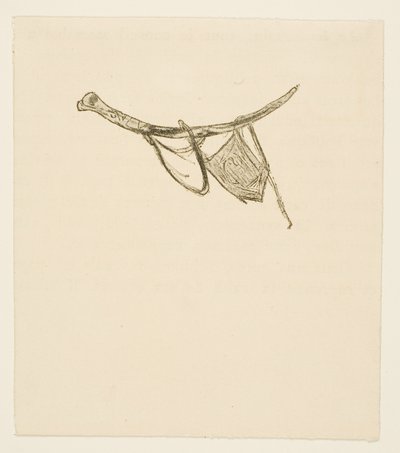 Finale da Au Pied du Sinaï da Henri de Toulouse-Lautrec