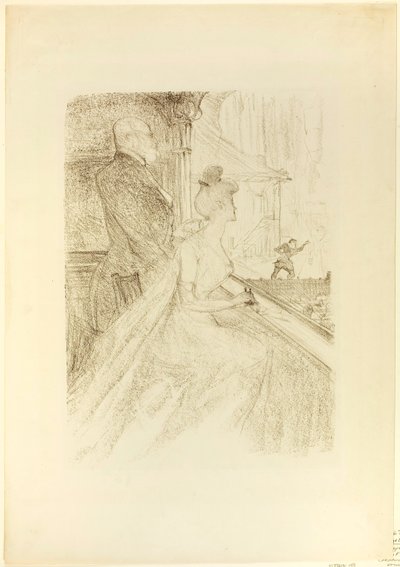 La scatola, Faust da Henri de Toulouse-Lautrec