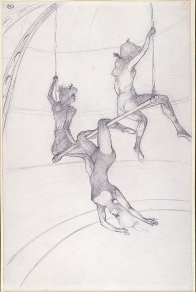 Il Trapezio Volante da Henri de Toulouse Lautrec
