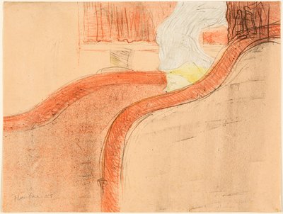 La piccola scatola da Henri de Toulouse-Lautrec