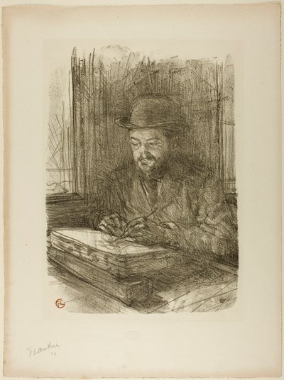 Il Maestro Incisore, Adolphe Albert da Henri de Toulouse-Lautrec