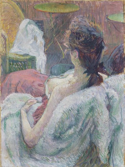 Il modello che riposa da Henri de Toulouse Lautrec