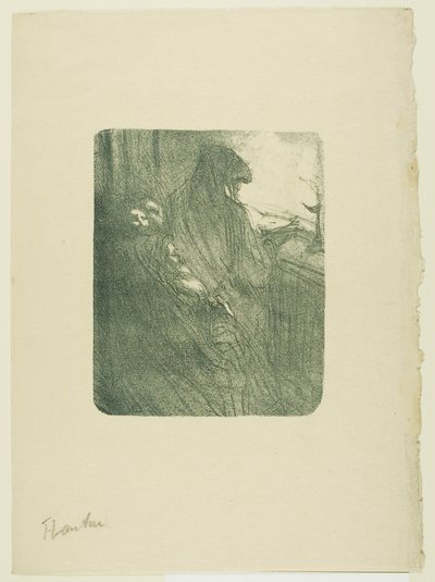 I vecchi civettini, da Mélodies de Désiré Dihau da Henri de Toulouse-Lautrec
