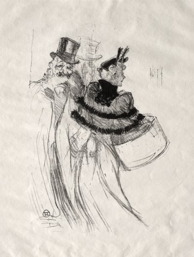 Il vecchio gentiluomo da Henri de Toulouse-Lautrec