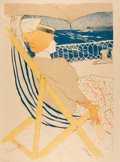 Il passeggero nella cabina 54—Crociera da Henri de Toulouse-Lautrec