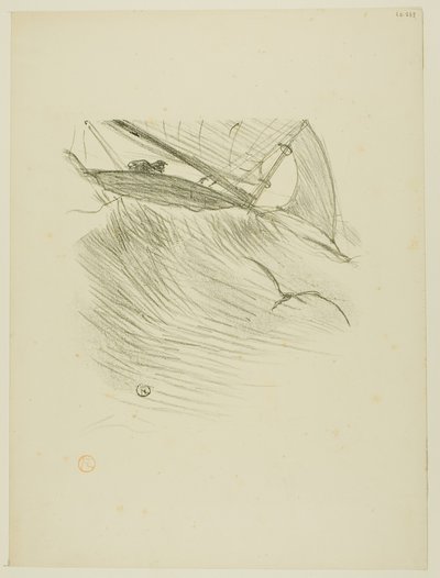Le rondini di mare, da Mélodies de Désiré Dihau da Henri de Toulouse-Lautrec