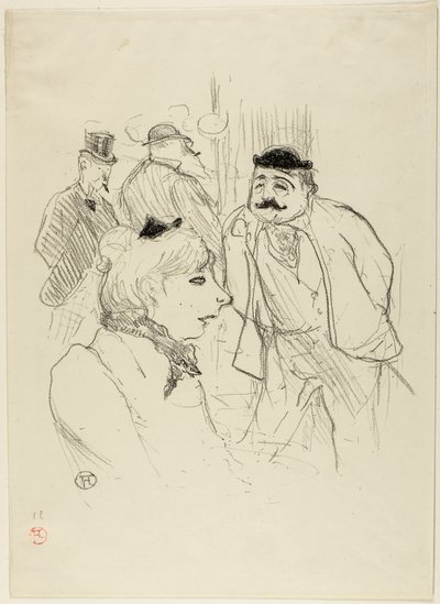 Il gambo—Moulin Rouge da Henri de Toulouse-Lautrec