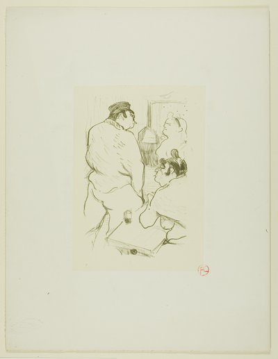 Il terrore di Grenelle da Henri de Toulouse-Lautrec