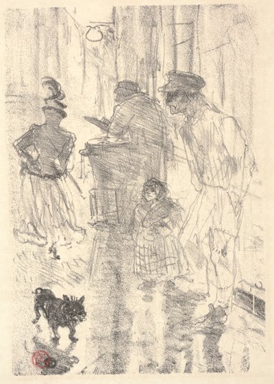 Visage da Henri de Toulouse Lautrec