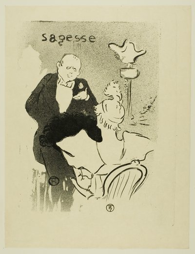 La saggezza da Henri de Toulouse-Lautrec