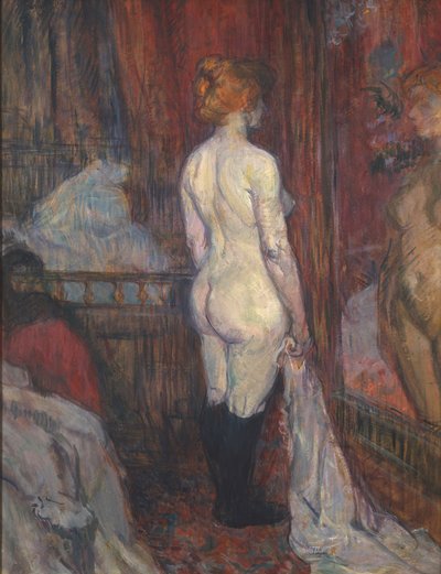 Donna davanti a uno Specchio da Henri de Toulouse Lautrec