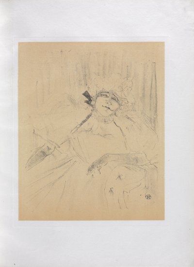 Yvette Guilbert-Serie Inglese: Canzone Antica da Henri de Toulouse-Lautrec