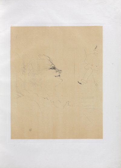 Yvette Guilbert-Serie Inglese: Pessima da Henri de Toulouse-Lautrec