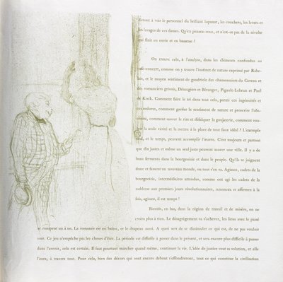 Yvette Guilbert - Serie Francese: No. 15 da Henri de Toulouse-Lautrec