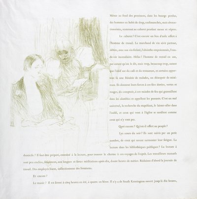 Yvette Guilbert - Serie Francese: N. 8 da Henri de Toulouse-Lautrec