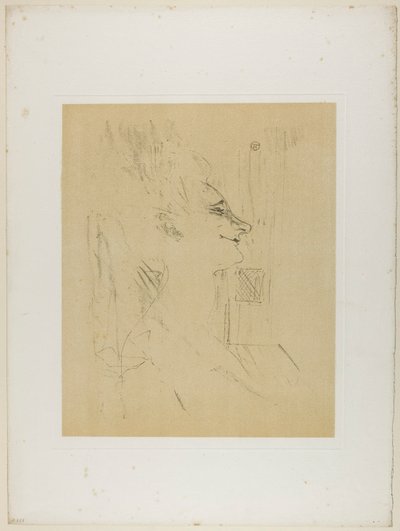 Yvette Guilbert—Soûlarde, da Yvette Guilbert da Henri de Toulouse-Lautrec