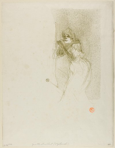 Yvette Guilbert da Henri de Toulouse-Lautrec