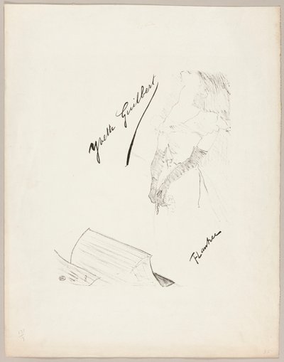 Yvette Guilbert da Henri de Toulouse-Lautrec