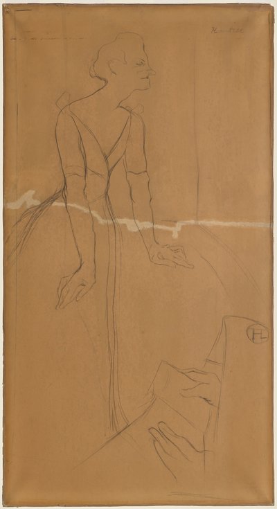 Yvette Guilbert da Henri de Toulouse-Lautrec