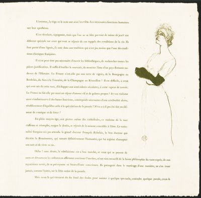 Yvette Guilbert da Henri de Toulouse-Lautrec