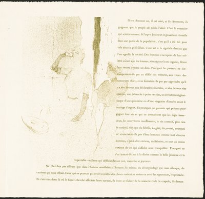 Yvette Guilbert da Henri de Toulouse-Lautrec