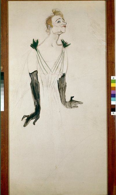 Yvette Guilbert da Henri de Toulouse Lautrec