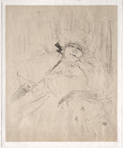 Yvette Guilbert: Canzone antica da Henri de Toulouse-Lautrec