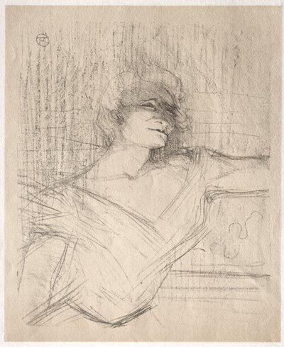Yvette Guilbert: Nella colla da Henri de Toulouse-Lautrec