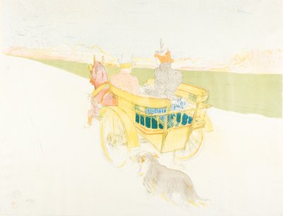 Una gita in campagna da Henri de Toulouse Lautrec